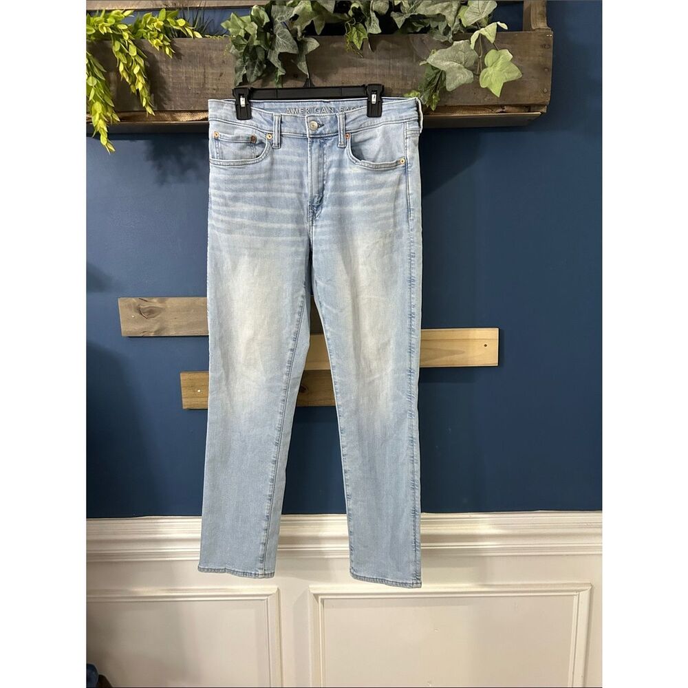 American Eagle Airflex Light Blue Men's Slim Jeans Sz 31